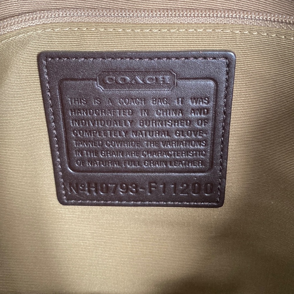 Vintage coach pocketbook